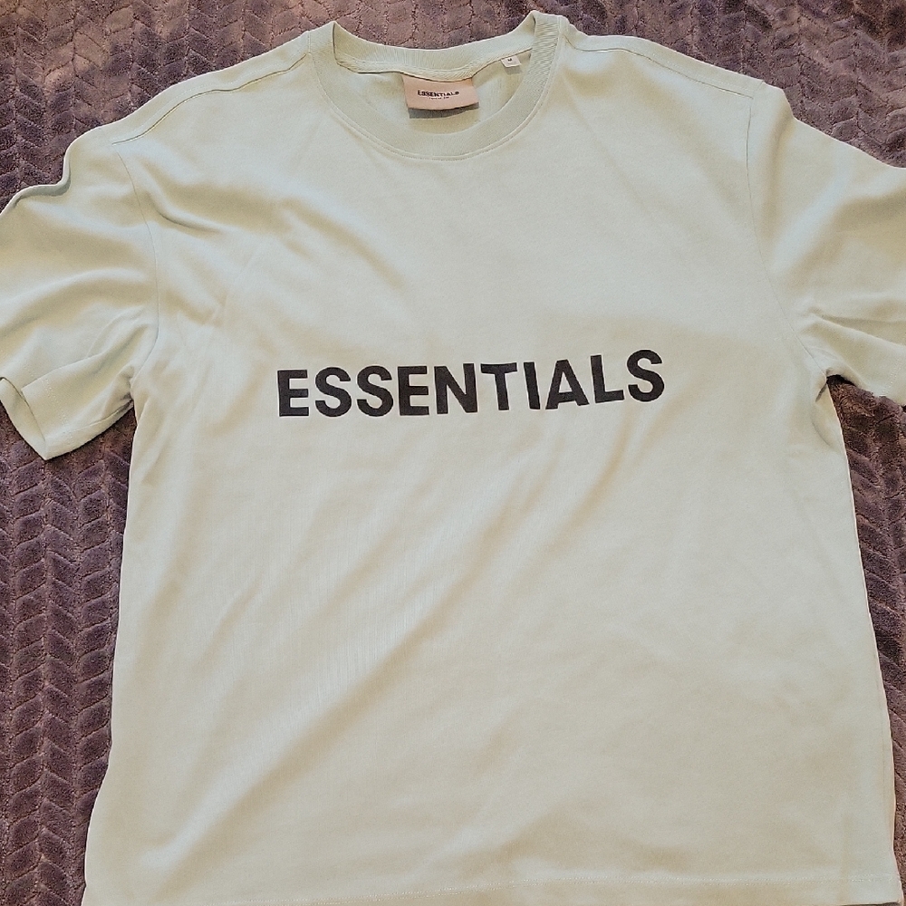 Essentials Light Green Short Sleeve Tee